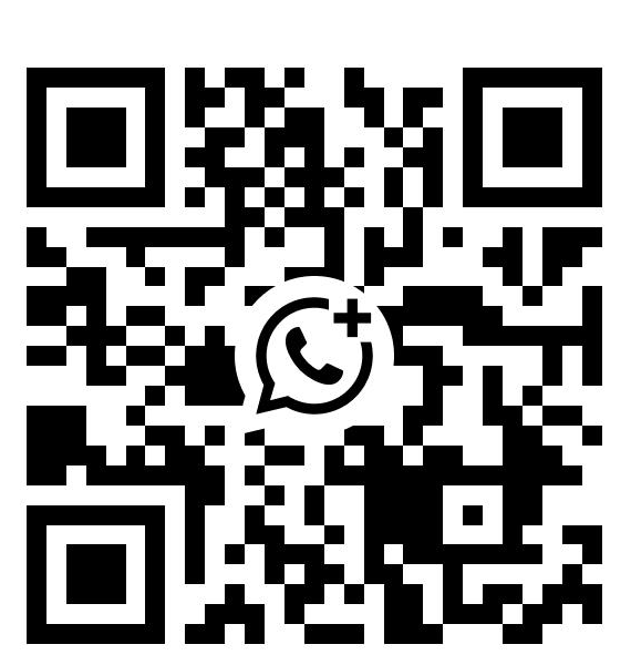 QR code to start a WhatsApp chat with AirportSea Taxi